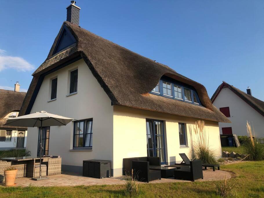 Stilvolles Reetdachhaus Coastline An Der Ostsee Groß Schwansee Exterior foto
