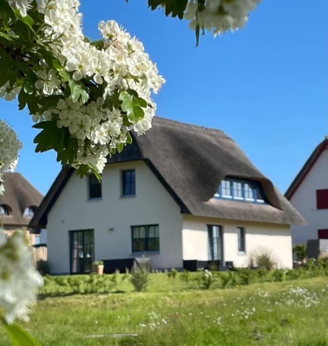 Stilvolles Reetdachhaus Coastline An Der Ostsee Groß Schwansee Exterior foto